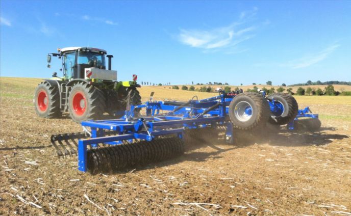 MaxiRoll HD 5-sections system roller - rouleau agricole Dalbo - 10-30-12-30m - lourd et stable avec Crackerboard hydraulique_2