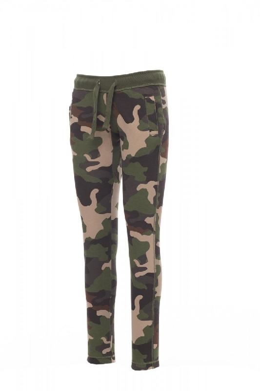 Pantalon femme - Sweat élastique avec cordon et finitions vintage - COLLEGE LADY - 000384-0020 - Payper_2