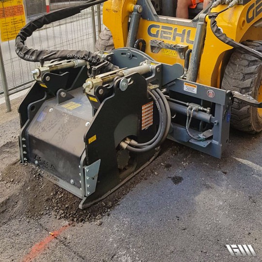 Machine pour retirer toute l’épaisseur d’enrobé ou de béton