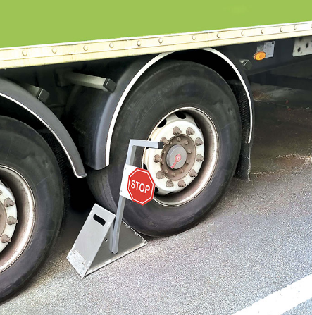 Cale de roue de camion innovante pour sécuriser vos quais de chargement -Easy Kalstop_2