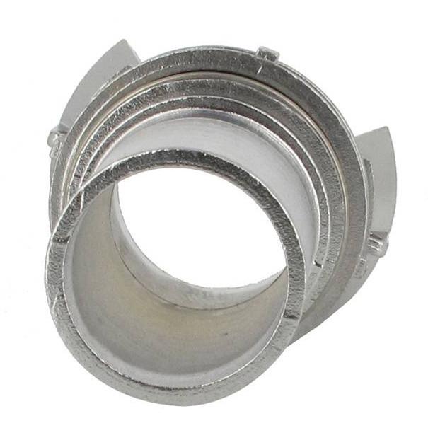 Demi-raccord symétrique avec verrou - DN 50 mm - Embout annelé Ø 51 mm - Inox_2