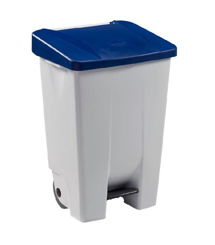 Poubelle Mobily - Couvercle de couleurs - 60, 80 et 120 Litres - Plastique polyéthylène vierge haute densité - Méthode HACCP - Fabrication Française_2