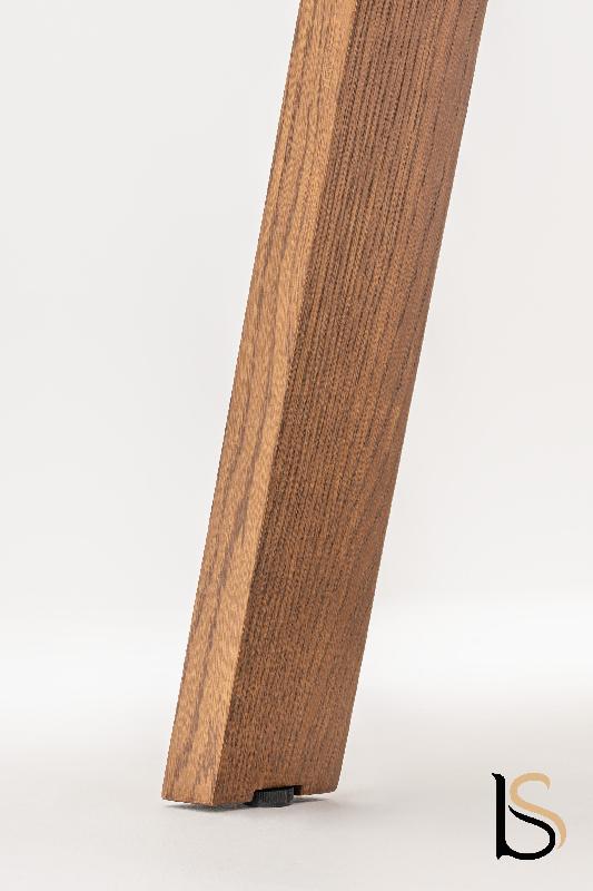 Table haute Viga - MDD - Non, 160, Placage chêne naturel_2