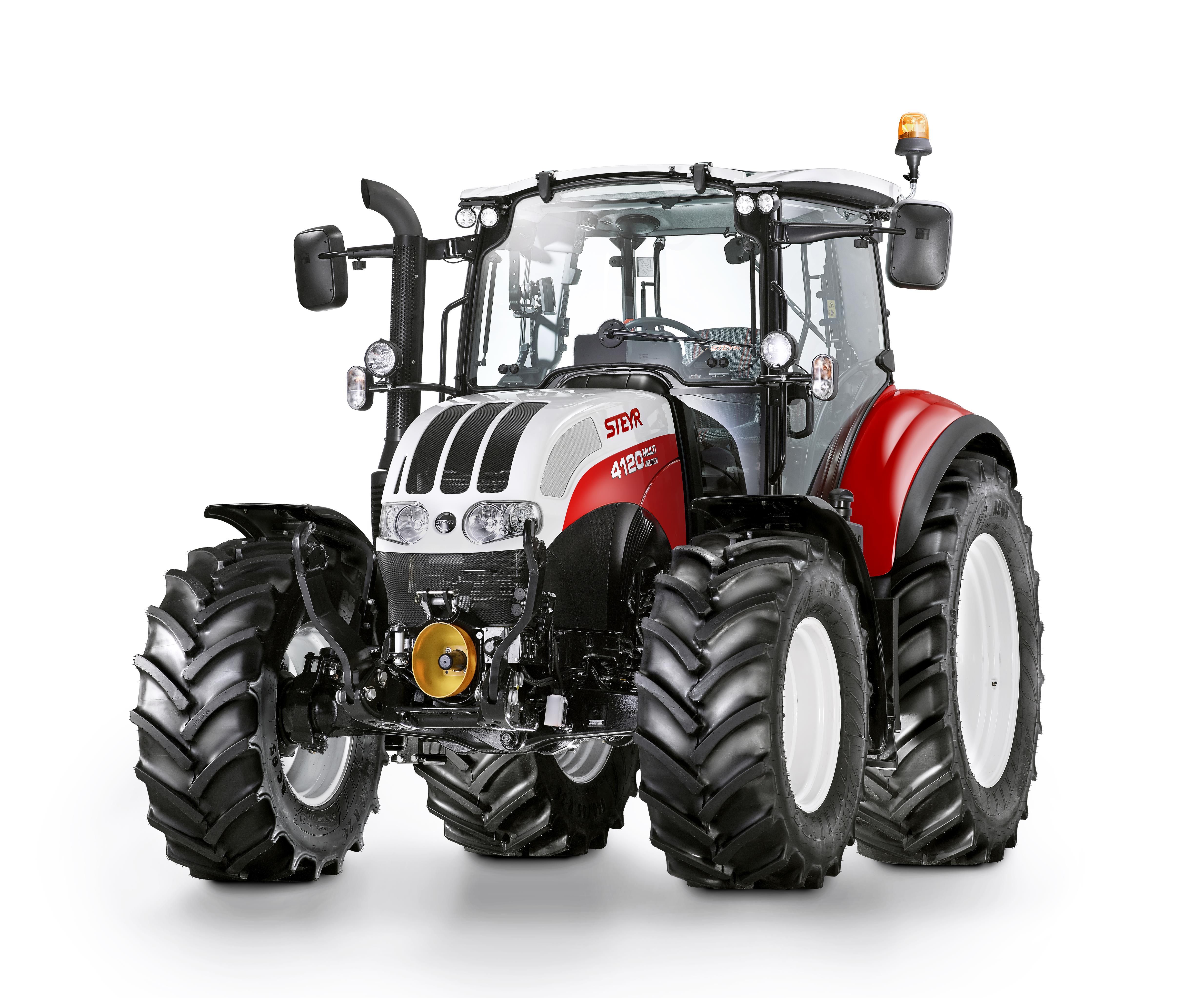 4100 - 4120 Multi Tracteur Agricole - STEYR - Innovant, confortable et polyvalent_0