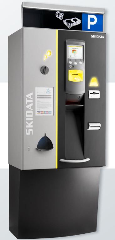 Easy Cash - Terminal de paiement pour gestion de parking SKIDATA - Design moderne et fonctionnalités polyvalentes_2