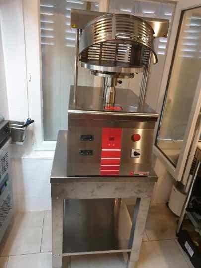 Pizzagroup - presse à pizza / formeuse 33 cm avec support 230v_2
