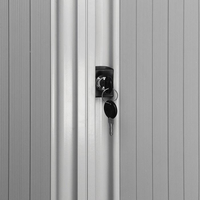 Placard en acier de stockage de fichier - Portes à volet roulant - Modèle SW-393A - Certification ISO 9001/14001_2