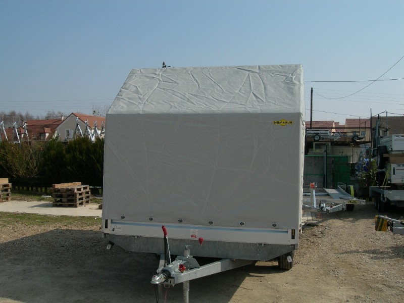 Remorque plateau Humbaur HN 304118 - roues surbaissées, ridelles alu, 2 essieux, 3000 kg PTAC_2