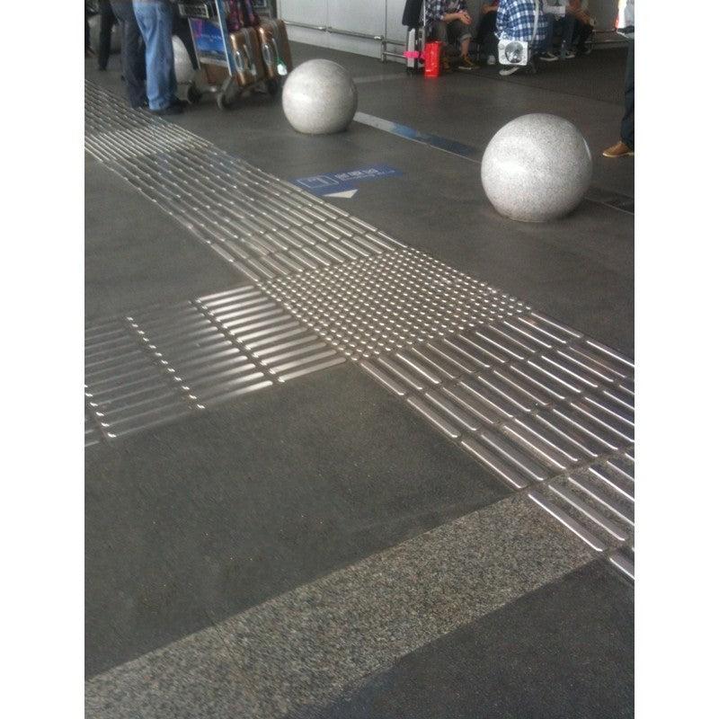 Bande podotactile - Bande podotactile inox diamanté - 290mm_2