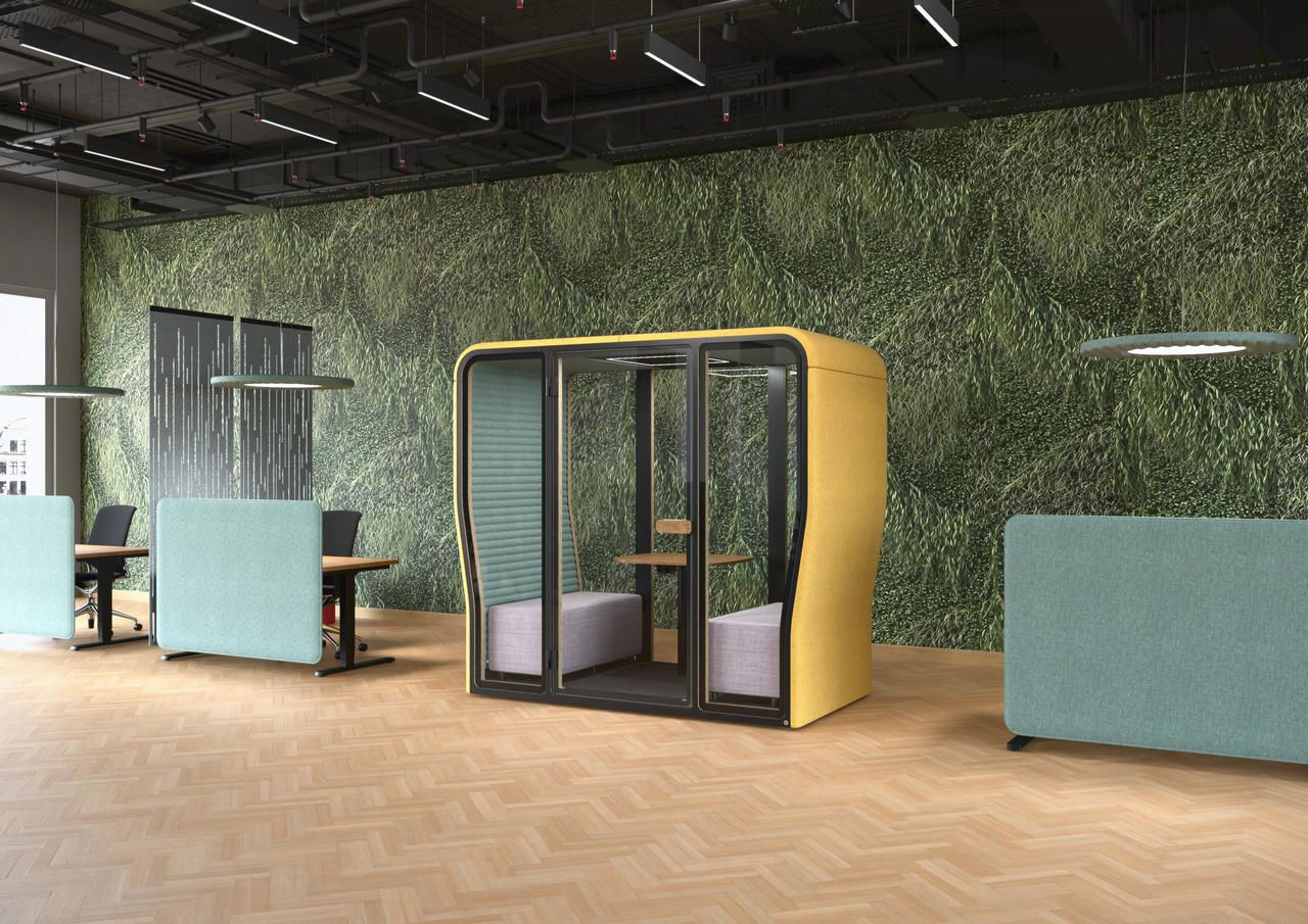 Cabine acoustique fermée - BuzziNest Booth et Pod - Espaces de travail silencieux et collaboratifs_3