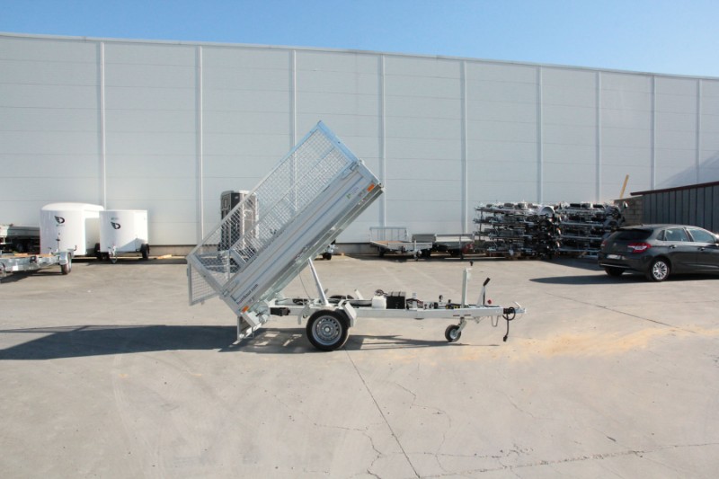 Remorque benne hydraulique - HUMBAUR 3053 HUK 132314 et 3054 HUK 152314 - Qualité allemande avec équipements renforcés_2