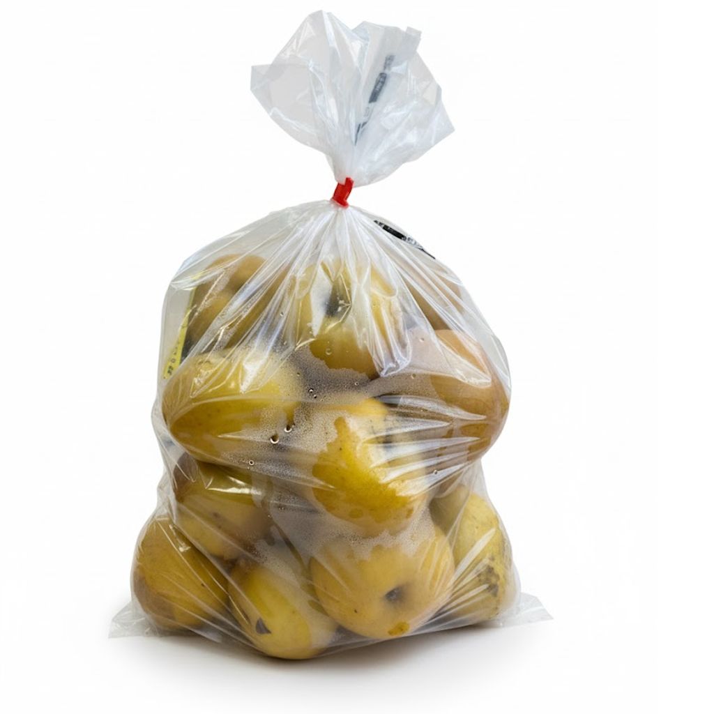 Sac PEBD Type 3kg neutre/Transparent - 150+60x560mm 50µ - Lot de 1000_2