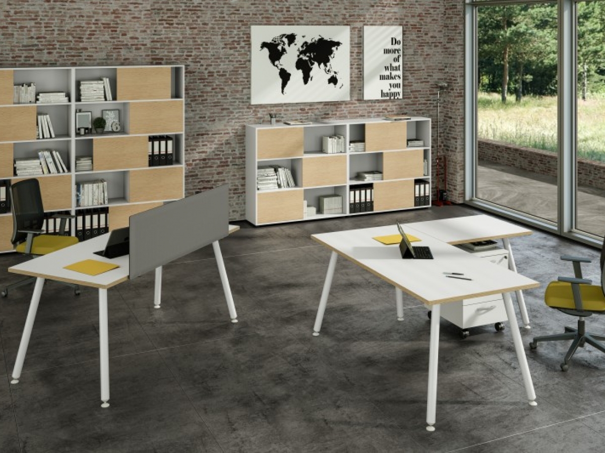 Bureau d'angle de direction EASY - design épuré et contemporain, livraison rapide_3