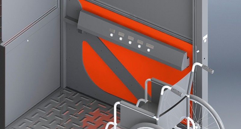 Élévateur PMR - Hauteur de levage 3m - Charge 400 kg - Plate-forme 1,40 x 1,20m_2