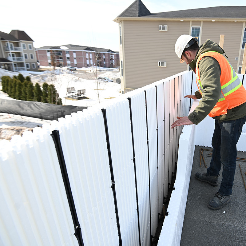 Panneau standard coffrage isolant - integraspec - l122xl6,35xh31,12cm_2