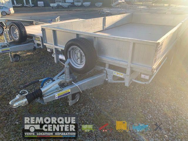 Remorque plateau IFOR WILLIAMS - LM146G - 423x198 cm - PTAC : 3500 kg - 2 Essieux - Reference -CT166-IFW_2