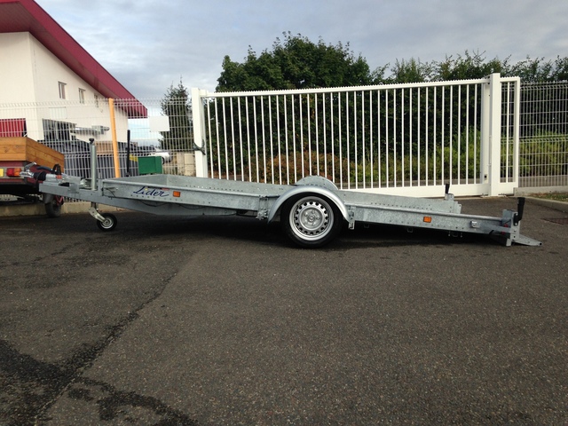 Remorque porte-engins lider 1.5t, 3.5m - 1 essieu_2