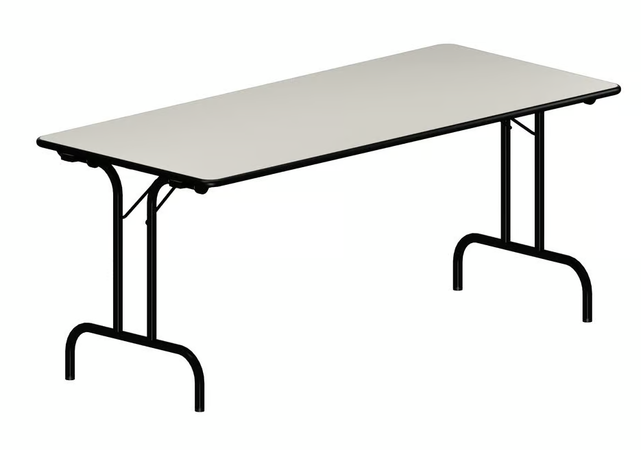 Table pliante robuste et compacte pour espaces polyvalents_2