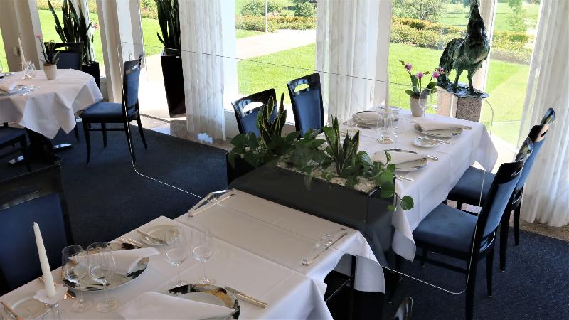 37892 - Paroi de protection hygiénique en verre acrylique transparent - Bachmann Display AG - 5 mm d'épaisseur avec bords usinés_2