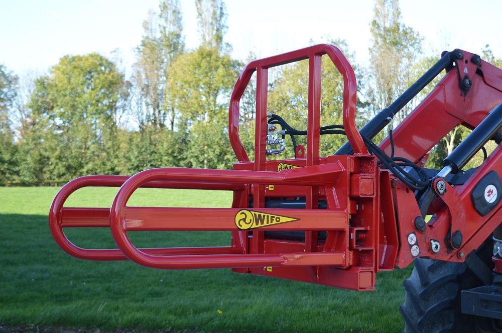 Bkp-uf - pince à balle pour balles cubiques enrubannées - Wifo - capacité max. 1500 kg - poids 325 kg_2