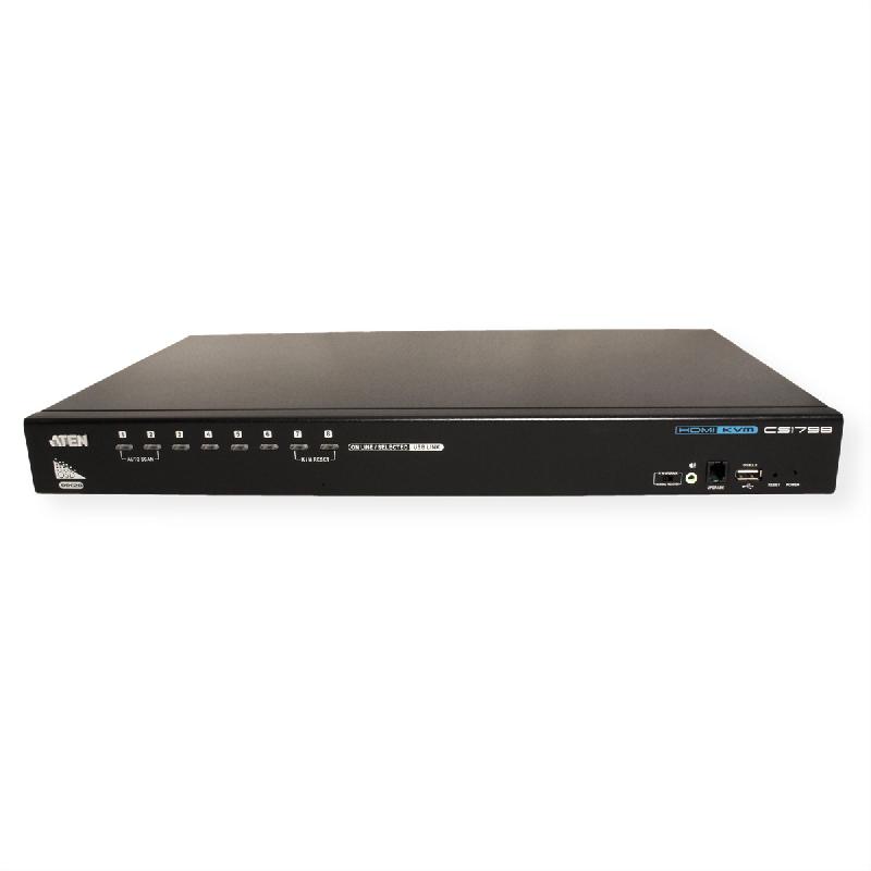 Aten cs1798 commutateur kvm hdmi usb à 8 ports_2