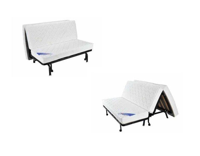Banquette BZ CARINA convertible 140x190 cm - Matelas SOFACONFORT 15 cm - Fabrication française_2