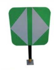 Balise Baliflex - J4, J5, B21 - poteau de signalisation résistant aux chocs avec rotule brevetée_3