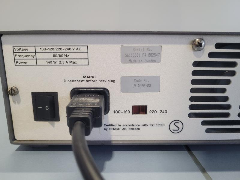Bloc d'alimentation EPS 600 pour électrophorèse PHARMACIA BIOTECH_2
