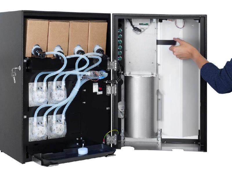 Distributeur de boissons Fructomat JDM 4 - 4 sélections, fonction CO2, design moderne_2