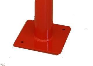 Pe07c02158 - Potelets fixes Millet-Culinor - HHS 1.20m - HT 1.40m - Inox Montana - Dimensions personnalisables_2