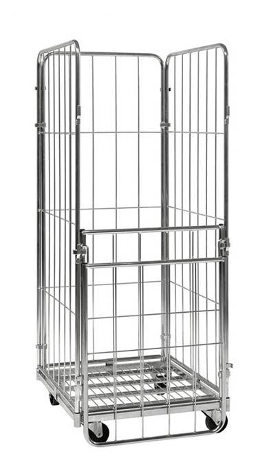 Roll conteneur standard - 190360 – 2 côtés - 720 x 800 x 1800 mm_2