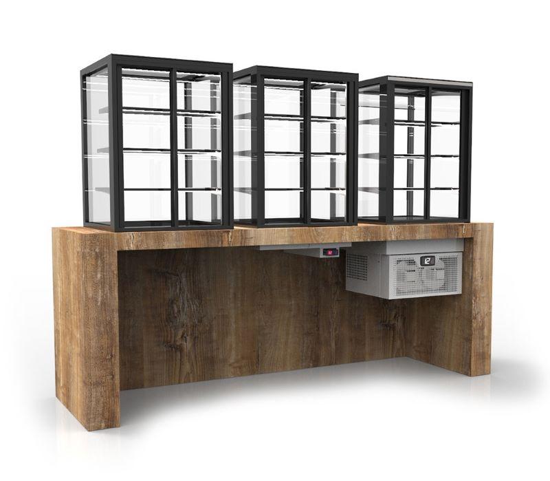 Vitrine chauffante INTEGRA Drop-In - 3 niveaux - 1200 mm - H515 mm | Sayl Barcelona_2