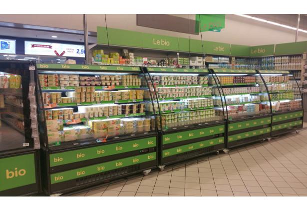 Vitrine réfrigérée semi-murale CRONUS PLUS L.2560mm Profondeur 855mm MAFIROL_2