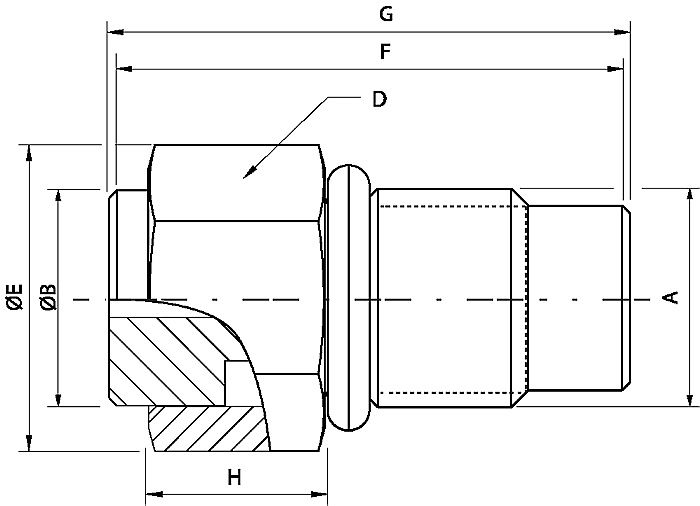 DN 2.5 (Série 961) - Coupleur en laiton nickelé CEJN pour air comprimé et fluides_2