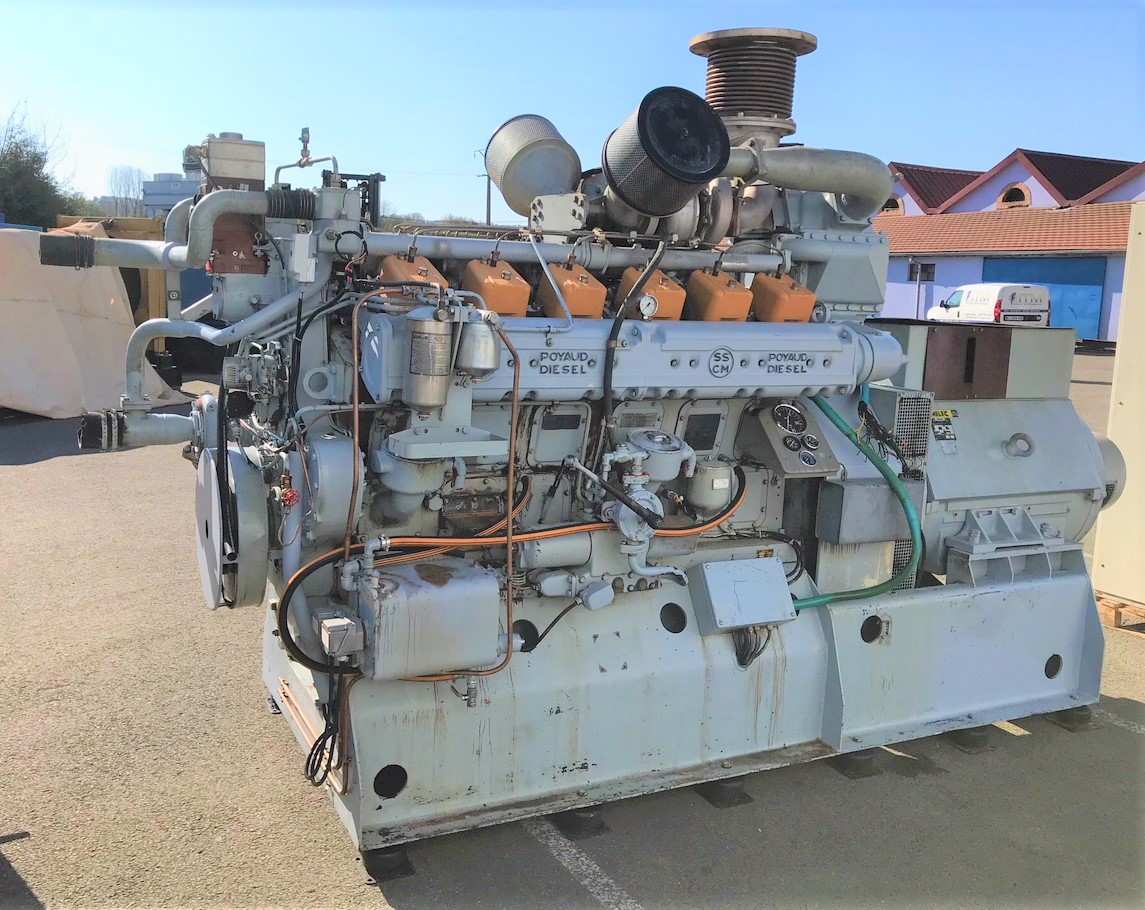 Groupe électrogène d'occasion - SSCM - 850 KVA_2