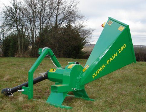 Broyeur à 2 ou 3 couteaux radiaux - SUPER-PAIN 280 motorisé thermique, électrique, ou sur tracteur_2