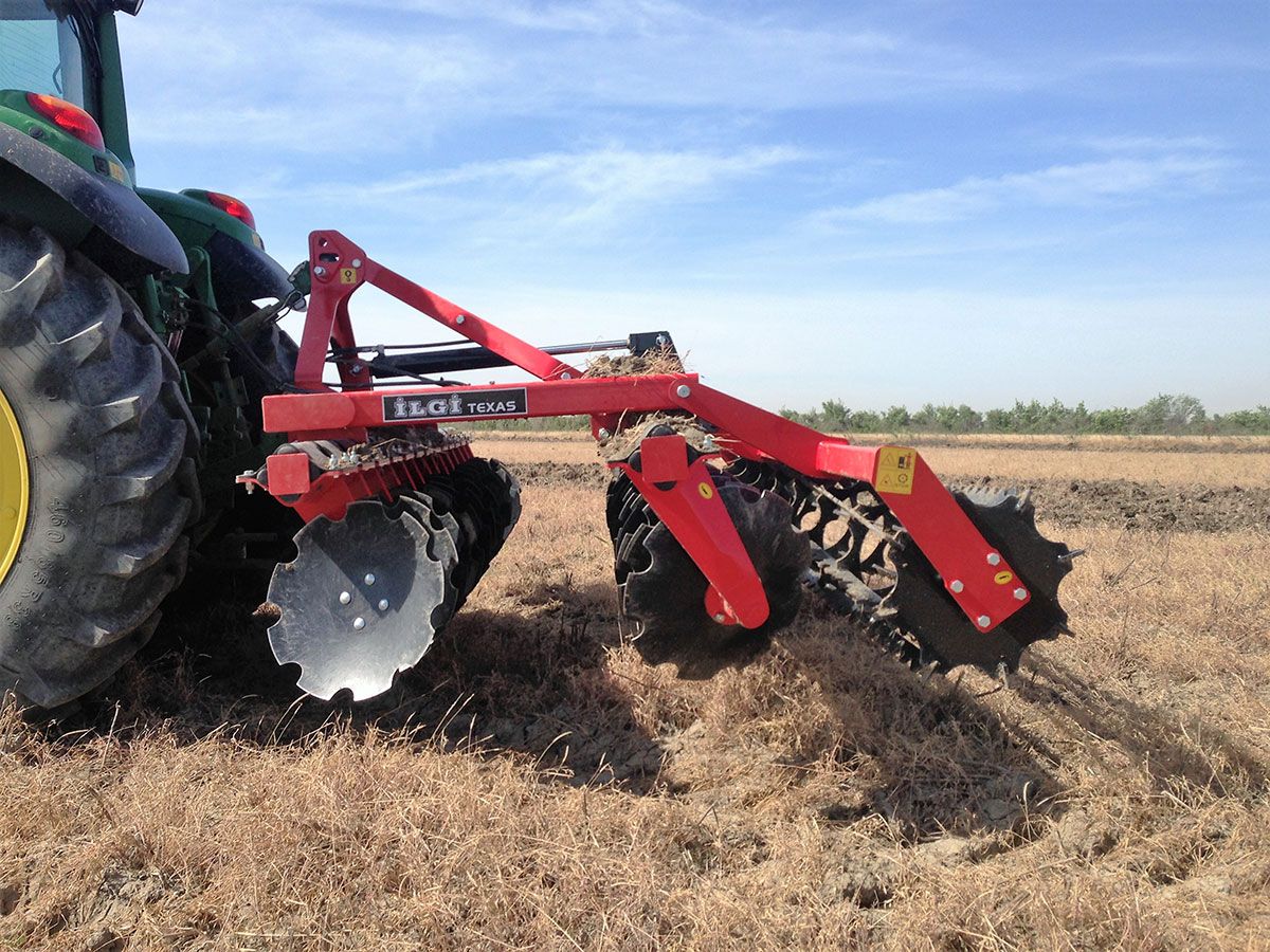 Déchaumeur à disques Texas - İlgi Tarım - largeur 250 à 350 cm - puissance 70 à 110 hp - disques crantés 510 mm_2