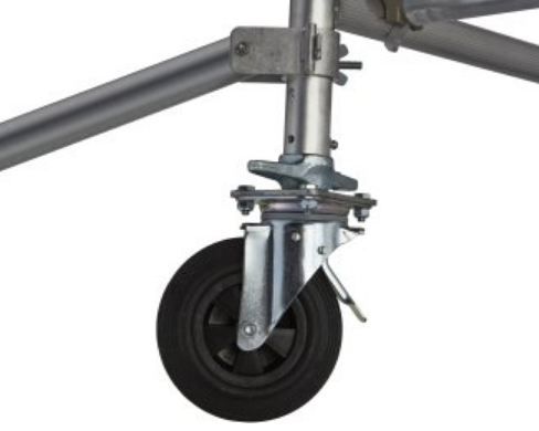 Échafaudage roulant aluminium Neolium 200 Line - Comabi SNC - Hauteur de travail max. 14 m - Structure en aluminium soudé - Plancher 1,90 x 0,66 m_2