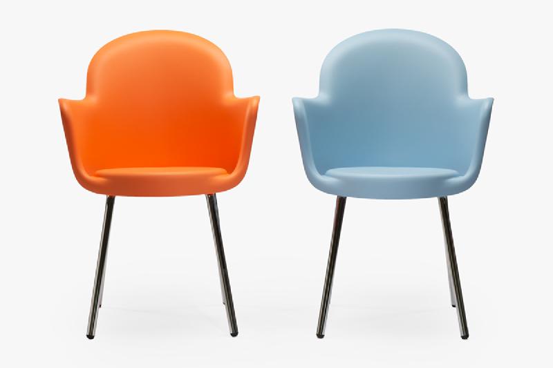 Lot de 6 Chaises GOGO coque polypropylène_2
