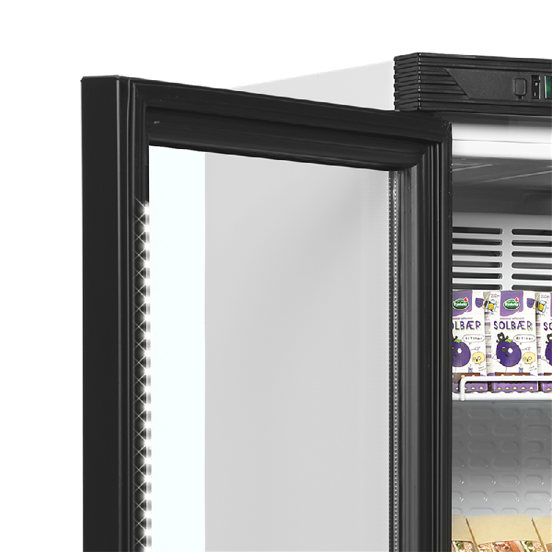 Réfrigérateur à boissons - Gamme CEV - Porte vitrée LED - Charnières côté gauche - Référence CEV425 1 LED L/H_2