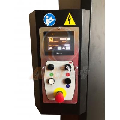 Robot de banderolage économique Hubble - chariot porte-bobine à frein mécanique - hauteur de filmage jusqu'à 3000 mm_2