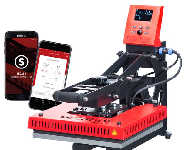 Presse à chaud multifonction Secabo TC7 SMART - 40cm x 50cm - Bluetooth et électromagnétique_0