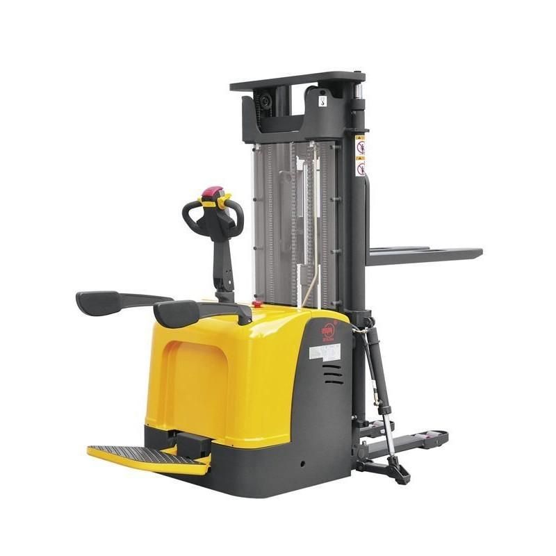 Transpalette électrique avec plateforme CDDK20 - 2T x 5,6M - Batterie 24V/300Ah - Mât de levée libre_0