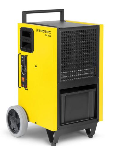Déshumidificateur professionnel TTK 355 S - Empilable, compteur d'heures intégré et roulettes sans traces_2