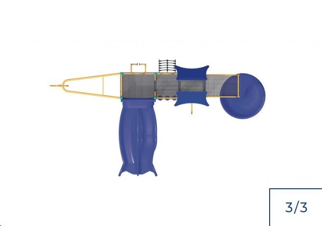 Structures de jeux - Module de jeux Puzzle pour enfants de 5 à 12 ans - Hauteur de chute 313 cm - PZP-W310 - Go-elan_2