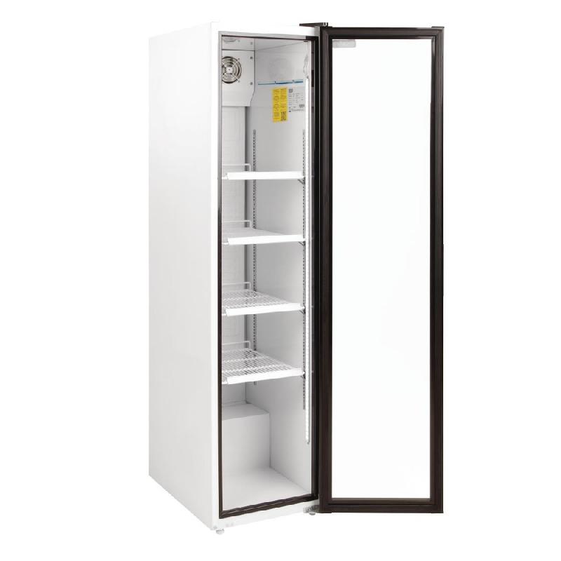 Armoire à boissons compacte - Slimline Série G - front noir - Polar - CS586_2