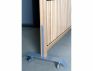 Mx 012 - Cloison acoustique mobile Ardal - finition hêtre massif et lames verticales_2