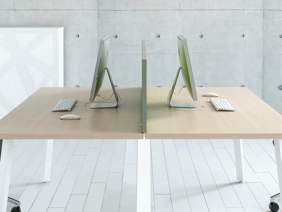 Bureau open space disponible dans un large choix de finitions - OGI A_2