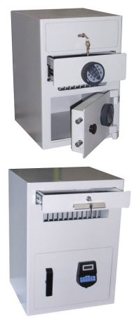 Caisse Temporisée Tout acier - agréée camca - protection 40mm - porte à pivots intérieurs_2