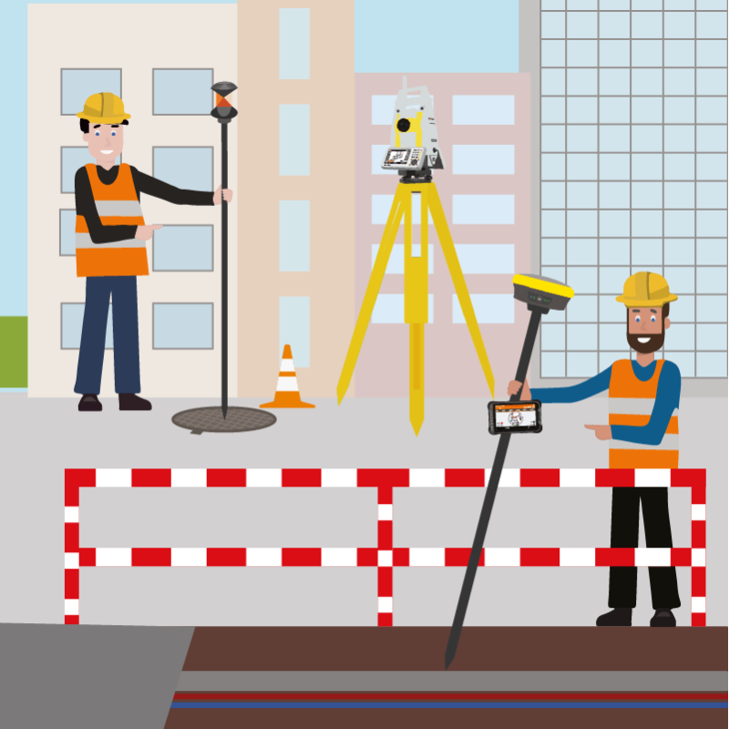 Solutions de détection et géoréférencement pour cartographie en classe A des réseaux secs et humides - GNSS centimétrique_2